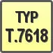 Piktogram - Typ: T.7618